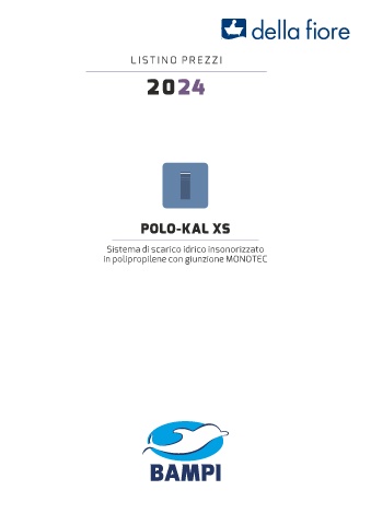 bampi - listino polo-kal xs 2024